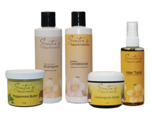 Santia's Natural Haircare - Complete Natural Haircare System